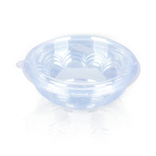 Top quality FDA and QS standard 1000ml disposable plastic salad bowl